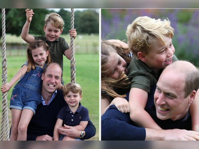 The Royals Released Adorable New Family Photos Of Prince William