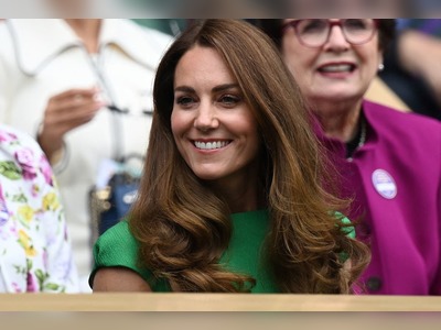 Prince William and Kate watch women’s Wimbledon final
