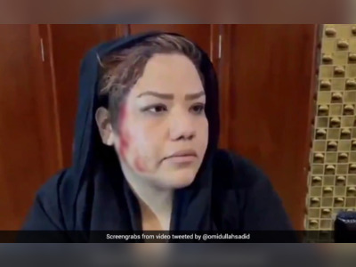 Afghan Woman Activist Beaten Up By Taliban During Kabul Protest