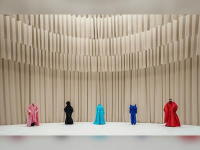 Balenciaga's 50th Haute Couture Collection Goes on Display in Shanghai