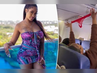Model called ‘out of control’ for fanning thong in air during flight: ‘Zero respect’