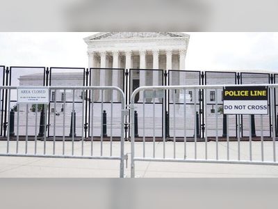 As abortion ruling nears, U.S. Supreme Court erects barricades to the public