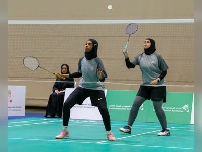 Saudi Arabia's women's badminton championship begins with participation of 60 players