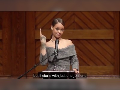 Learn English with Rihanna INCREDIBLE Speech at Harvard University